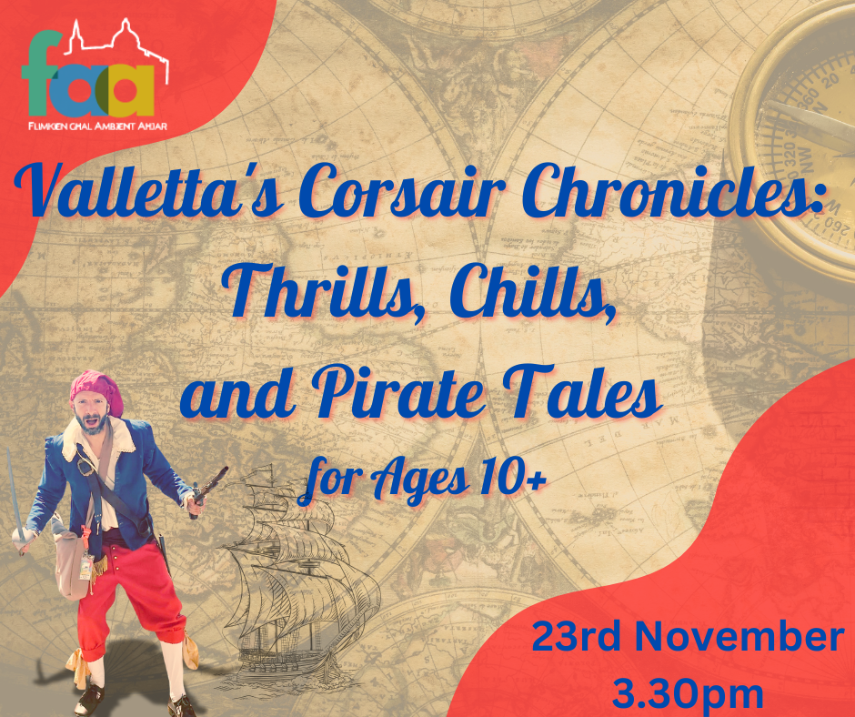 Valletta's Corsair Chronicles: Thrills, Chills and Pirates Tales