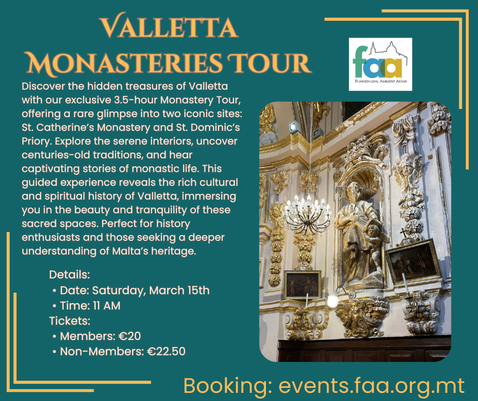 Valletta Monastery Tour